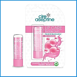 Cire Aseptin	Lip Care Bubble Gum Renkli Dudak Bakım Kremi 4,5 G