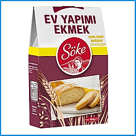 Söke Ev Yapımı Ekmek Sarı Sert Buğday Karışım 500 g