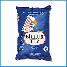 Billur Tuz İyotlu 750 g