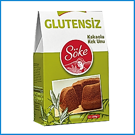 Söke Glutensiz Kakaolu Kek Un Karışım 225 g
