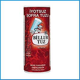 Billur İyotsuz Sofra Tuz 250 g