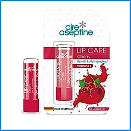Cire Aseptin	Lip Care Cherry Renkli Dudak Nemlendirici 4,5 G