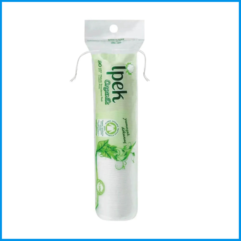 İpek Organik Makyaj Temizleme Pedi Makyaj Pamuğu 80'li