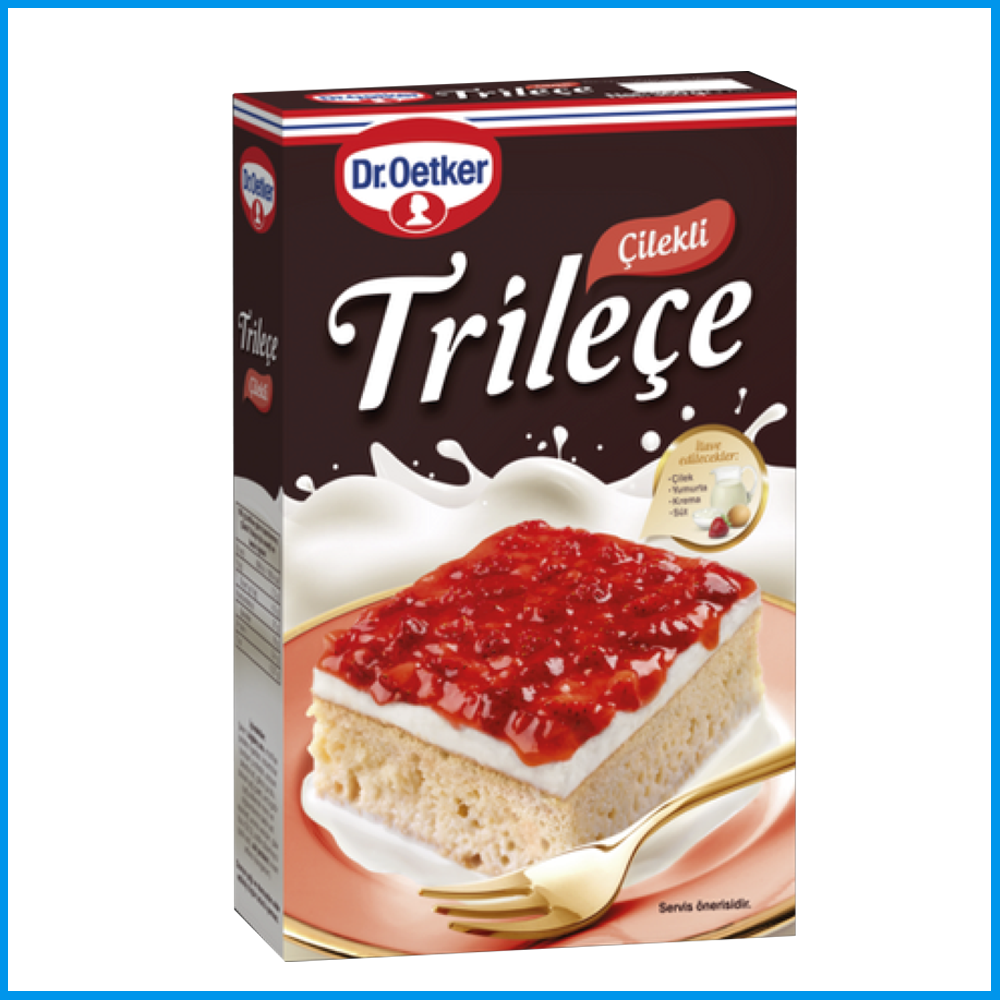Dr.Oetker Triliçe Çilek Soslu 360 g