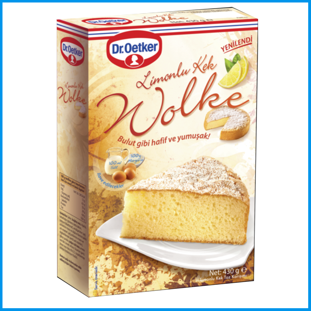 Dr.Oetker Wolke Limonlu Kek Karışım 430 g