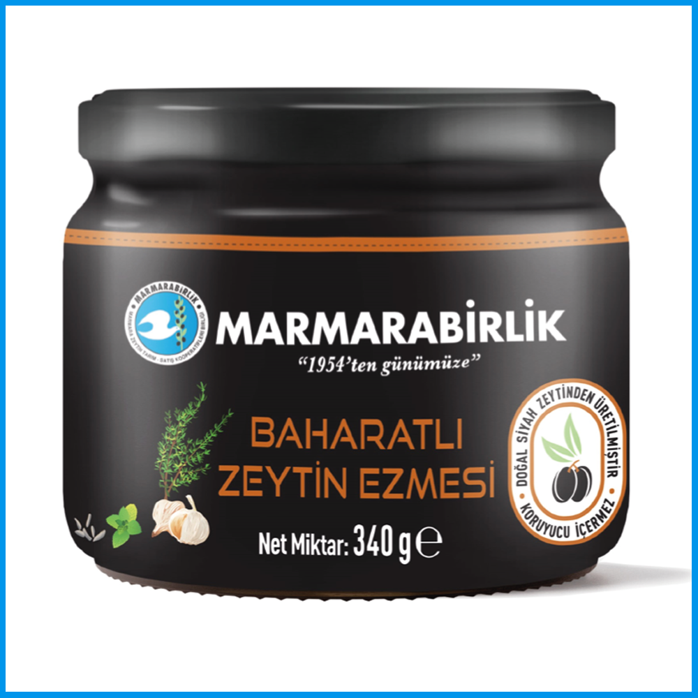 Marmara Birlik Baharatlı Zeytin Ezme 175 g