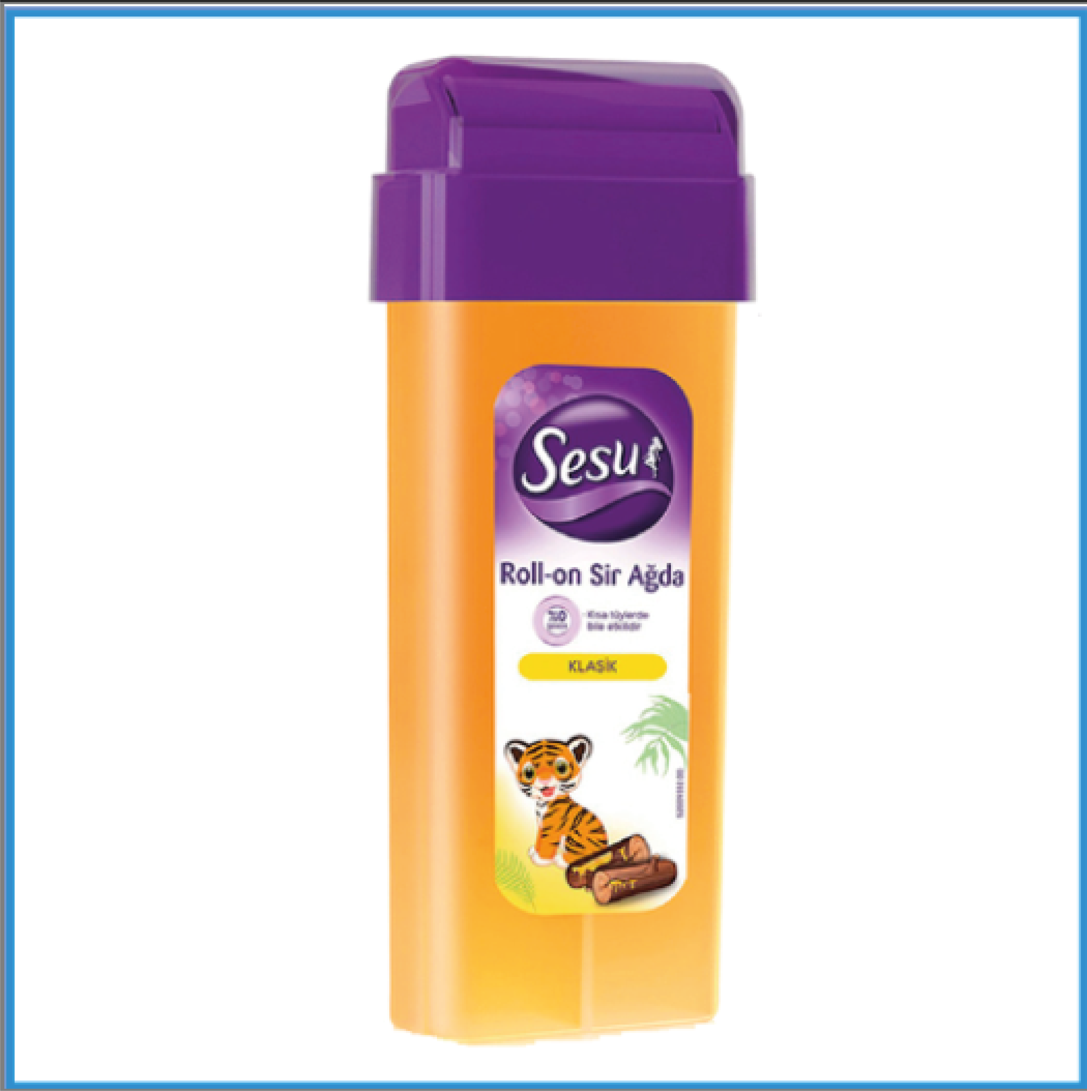Sesu Roll-On Sir Ağda Normal Ciltler Ayçiçek Yağı 100 ml