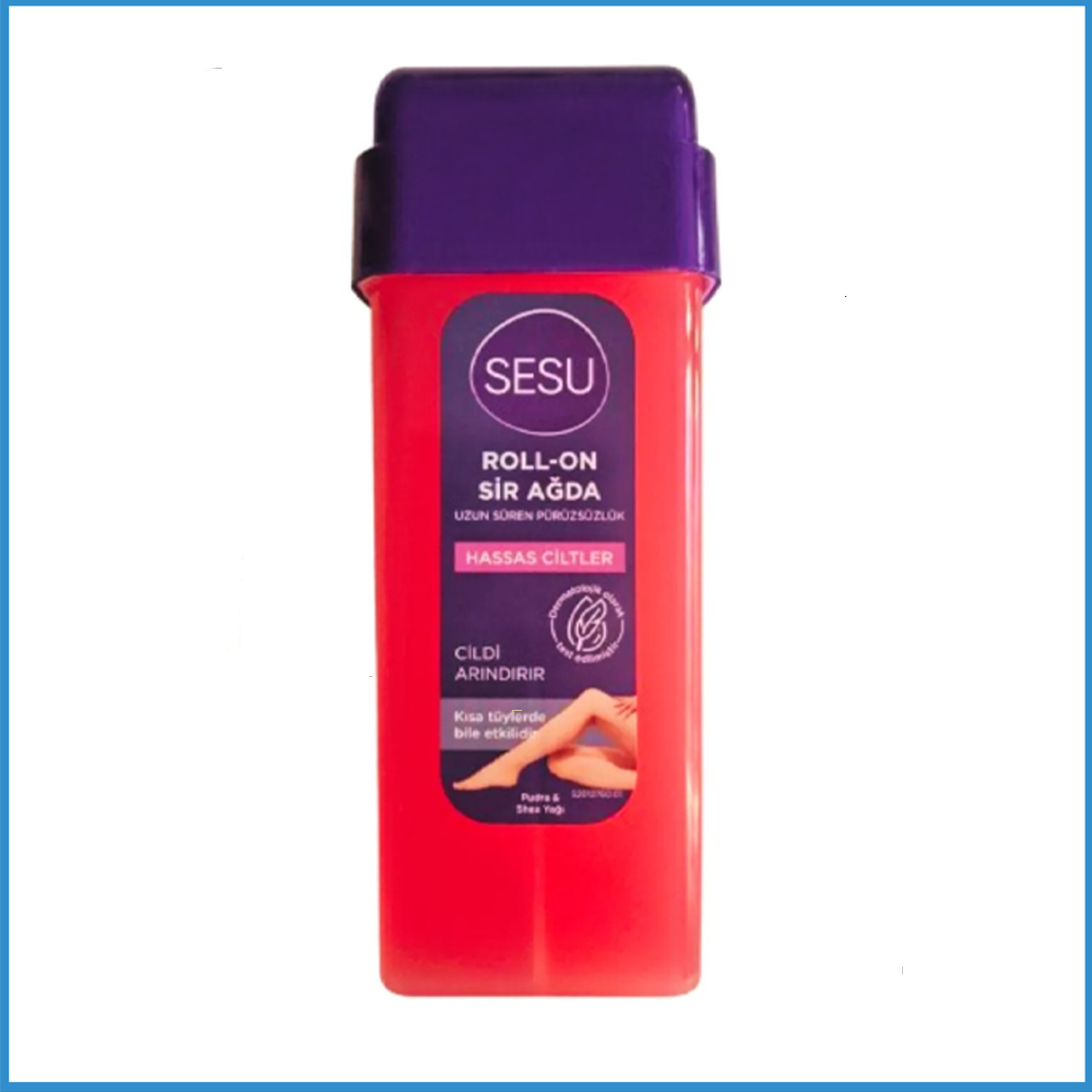 Sesu Roll-On Sir Ağda Hassas Ciltler Pudra&Shea Yağı 100 ml