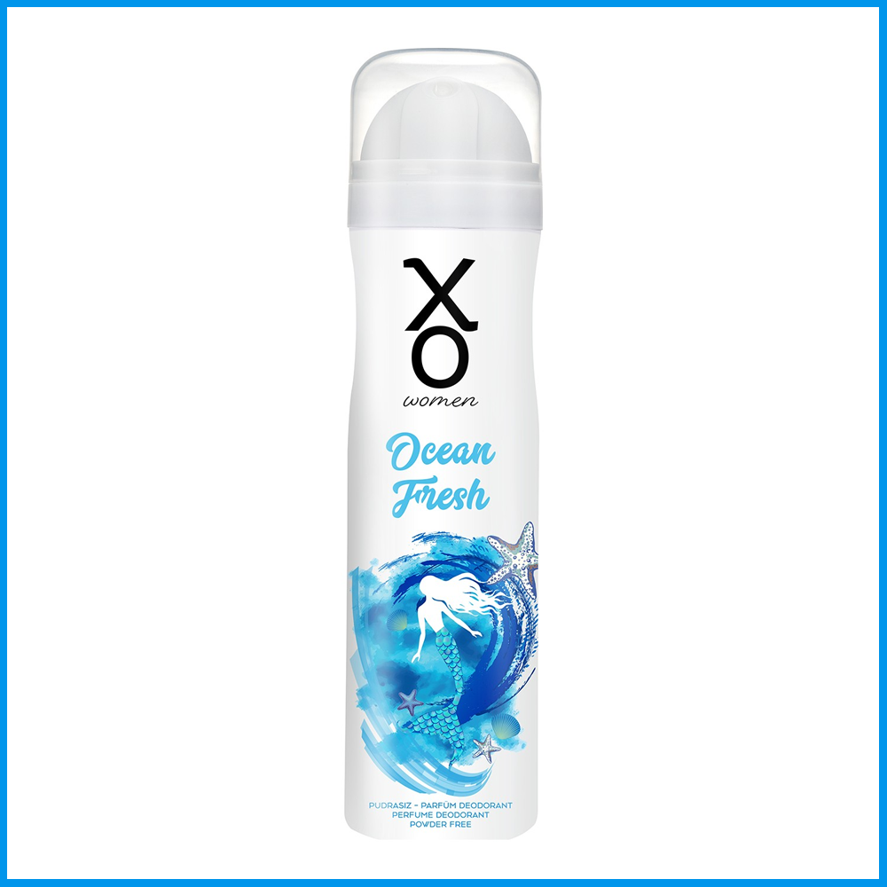 Xo Deodorant Women Ocean Fresh 150 ml
