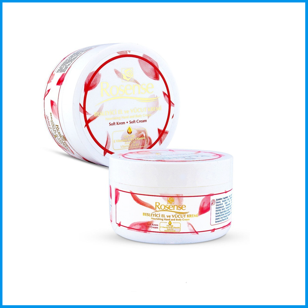 Rosense Besleyici El Ve Vücut Soft Kremi - 250 ml