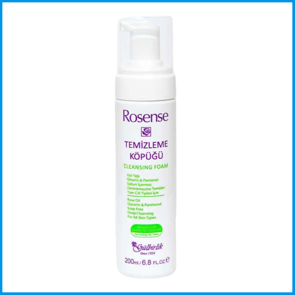 Rosense Celansing Foam 200 ml Yüz Temizleme Köpüğü