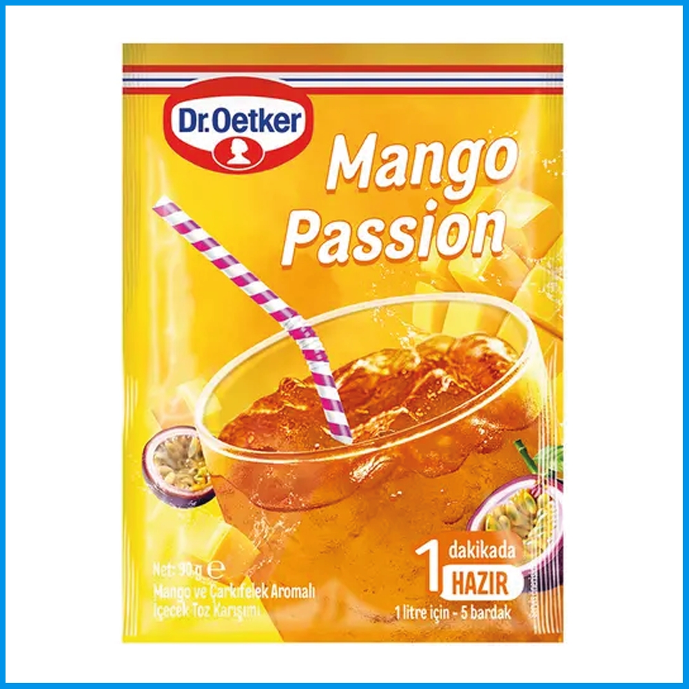 Dr.Oetker Mango Passion Toz İçecek 90 g