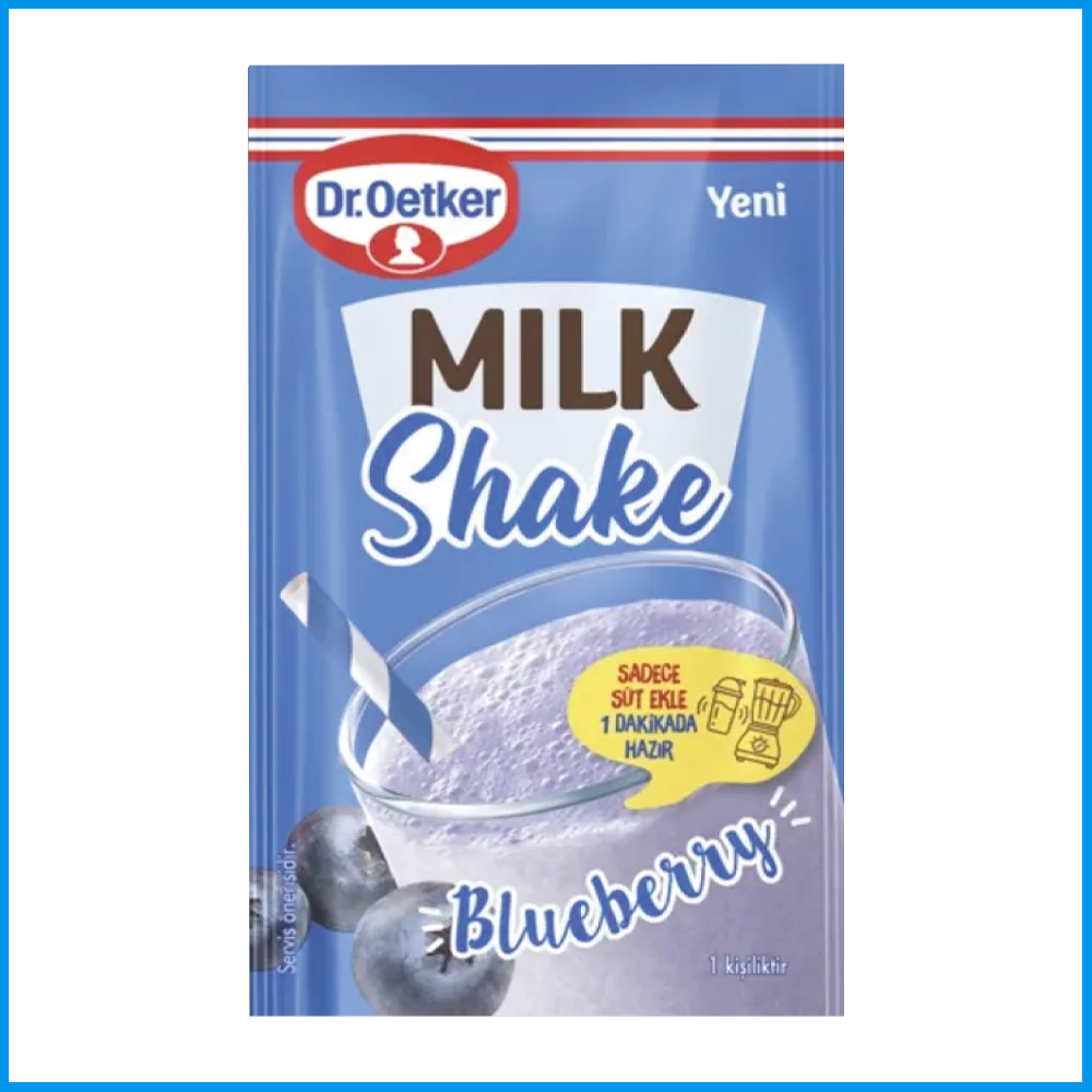 Dr.Oetker Milkshake Blueberry 19 g