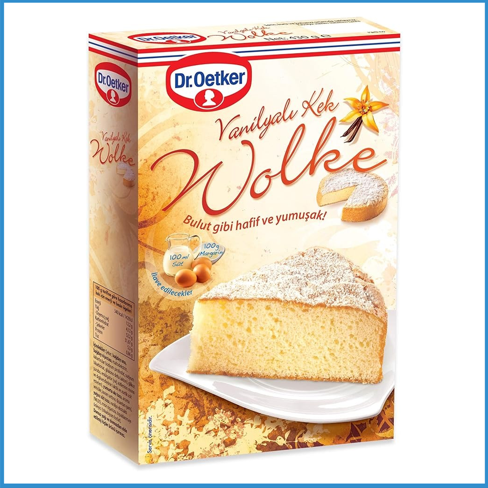 Dr.Oetker Wolke Vanilya Kek Karışım 430 g